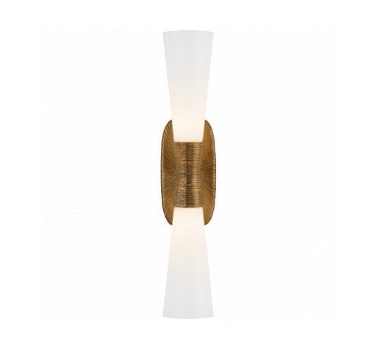 Utopia Large Double Bath Sconce Gild Utopia Large Double Bath Sconce Gild