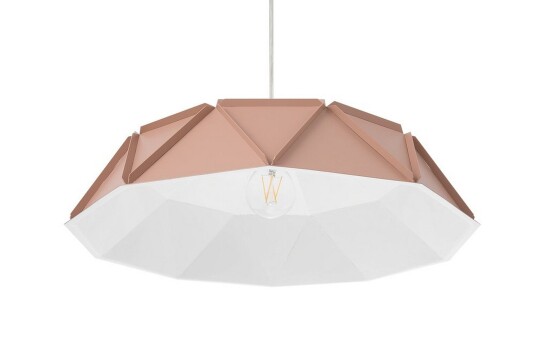 Taklampe Senia 45 cm Rosa