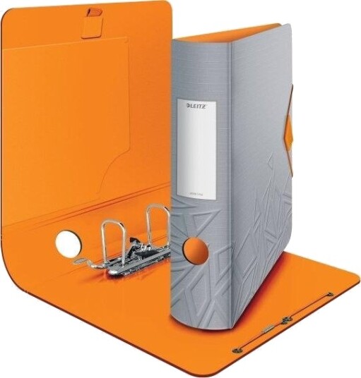 Leitz 180° Active Urban Chic Ringperm Med Spak A4 82 Mm Grå 0611187