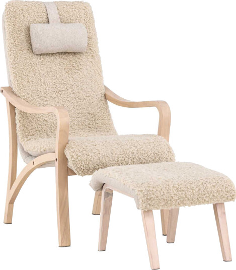 Venture Design Venture Design Fårö lenestol Trelook/sand Brun