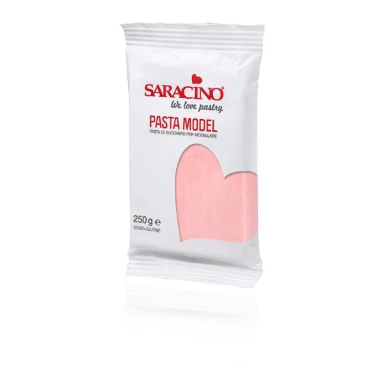 Saracino Modelleringspasta Rosa 250g | Slikkepott.No