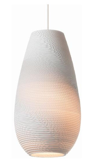 Graypants Scraplight Drop 18 Taklampe Liten Hvit