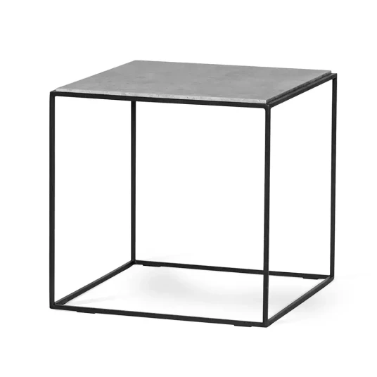 Torkelson Lime salongbord 50x50 cm betonglaminat