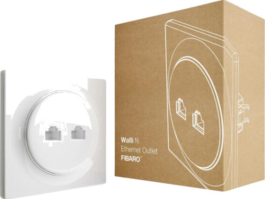 Fibaro Walli N Ethernet Socket - 4512587 Fibaro Walli N Ethernet Socket - 4512587