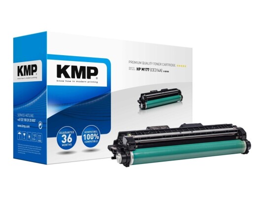 Kmp H-Dr185 - Svart - Kompatibel - Trommelsett Alternativ For: Hp 126A Hp Ce314a - For Hp Color Laserjet Pro Cp1025  Laserjet Pro Mfp M175  Topshot Laserjet Pro M275
