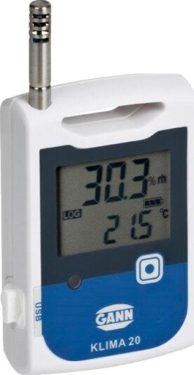 Gann Klima 20 Temperatur- Og Rf-Logger