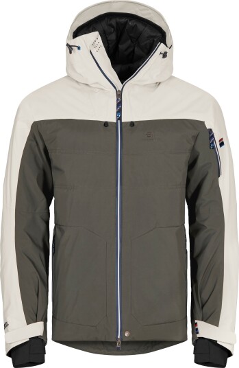 Elevenate Men"s St Moritz Jacket Gray Green S Elevenate Men"s St Moritz Jacket Gray Green S