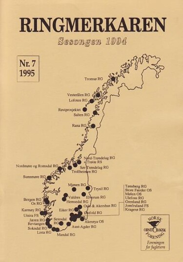 Ringmerkaren nr.7   Sesongen 1994