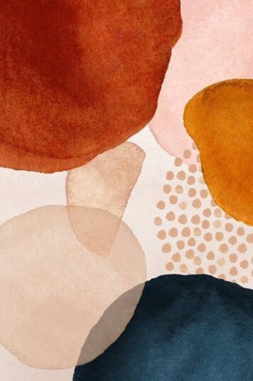 Venture Home Poster Circles 1703384-01-118