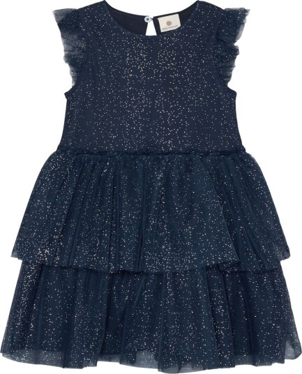 En Fant Dress Tulle   Navy   128