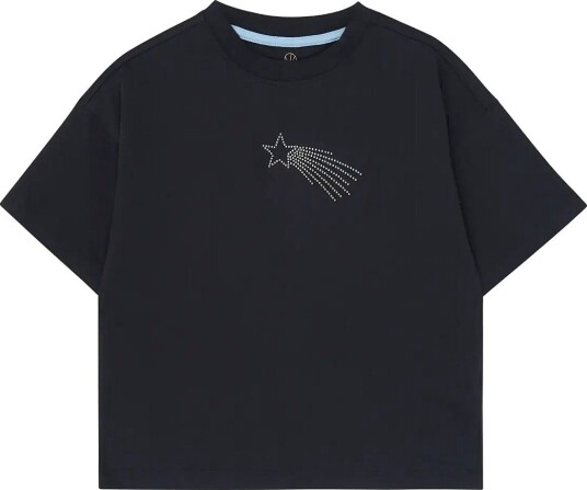 The New Tnyennifer Os S_S Tee - BLACK BEAUTY - 98/104