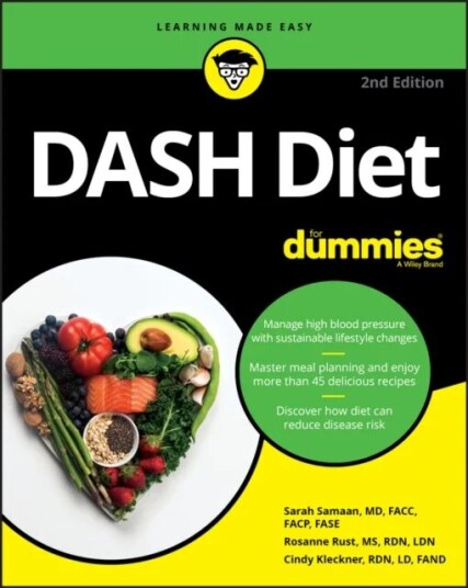 Dash Diet For Dummies Av Sarah Samaan, Rosanne Rust, Cindy Kleckner
