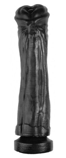 HardToys Monstar Beast Dildo Black 30 cm