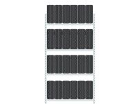 Schulte Lagertechnik Følgesektion Boltless Dækreol 3000x1500x400mm 150 kg/aflæg