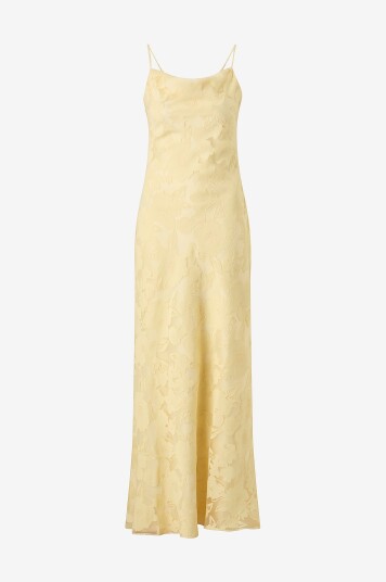 By Malina Maxikjole Sorelle Lace Slip Maxi Dress Gul