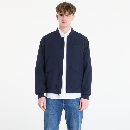 Calvin Klein Ls Soft Tech Bomber Jacket Navy XL Calvin Klein Ls Soft Tech Bomber Jacket Navy XL