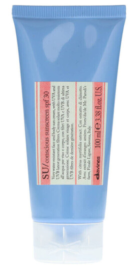 Davines SU Conscious Solkrem SPF 30 100 ml med UVA/UVB-beskyttelse