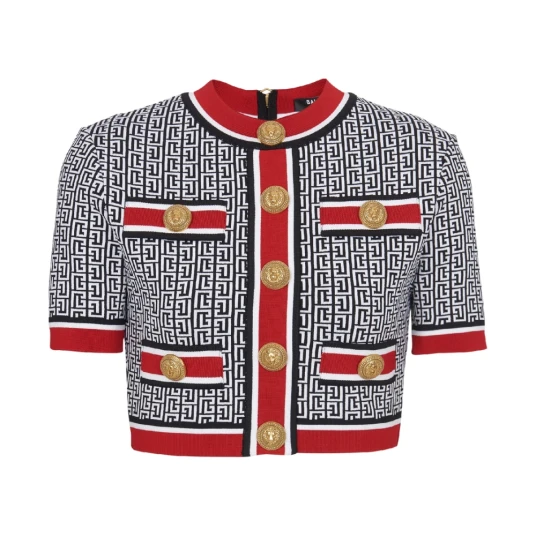 Balmain Dame Strikkevarer Flerfarget XS,