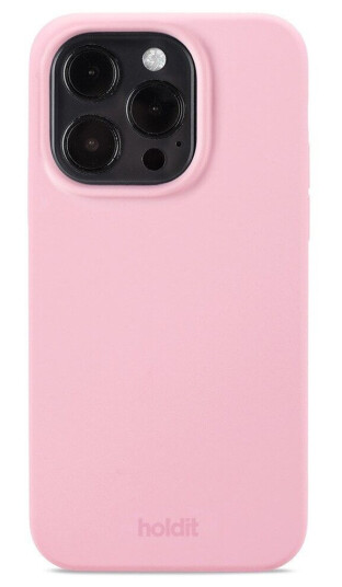 Holdit Iphone 15 Pro Deksel Silikon Rosa