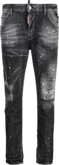 Dsquared2 Dame Jeans Svart M,