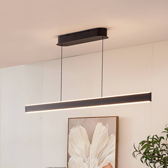 Lucande Philine LED-hengelampe avlang 121 cm
