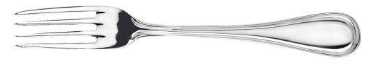 VEGA Gaffel San Remo; 20 cm (L); Sølvfarge, Håndtak Sølvfarge; 12 Stykk / Forpakning VEGA Gaffel San Remo; 20 cm (L); Sølvfarge, Håndtak Sølvfarge; 12 Stykk / Forpakning