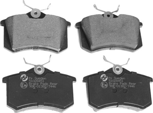 Bremseklosser sett Professional Parts 51028451