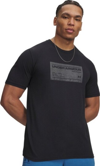 Under Armour UA M Box WM Label SS Black Black Large