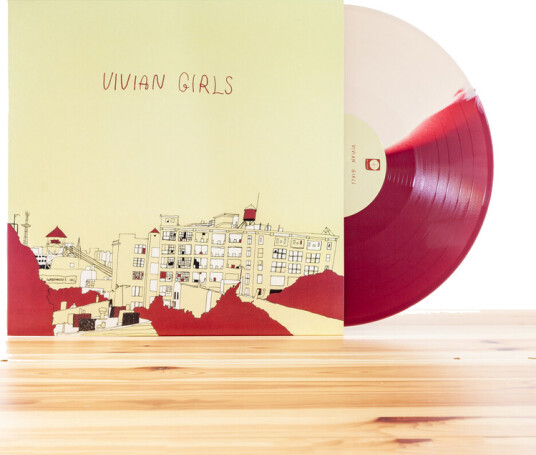 Vivian Girls Half Cream/Half Maroon
