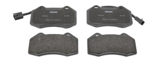 Bremseklosser FERODO FDB4320 Bremseklosser FERODO FDB4320