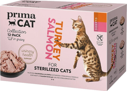 Primacat Classic Sterilized Gravy 12 X 85 G Primacat Classic Sterilized Gravy 12 X 85 G