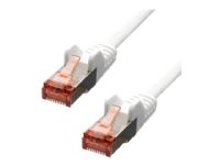 ProXtend - Koblingskabel - RJ-45 (hann) til RJ-45 (hann) - 7 m - 5.8 mm - foliebelagt uskjermet tvinnet kabelpar (F/UTP) - CAT 6 - formstøpt, uten hindringer, flertrådet - hvit