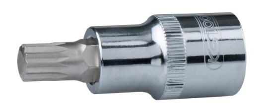 Ks Tools 918.5307, Stikkontakt, 1/2", 1 Hoder, M18, Kromvanadiumstål, Din 3120, Iso 1174