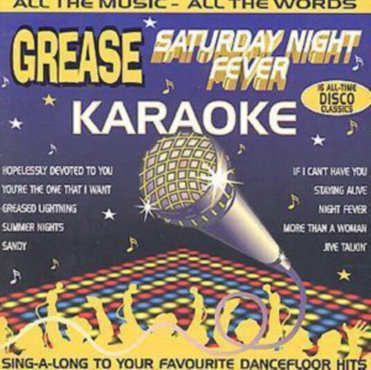 Diverse Karaoke Grease&Saturday Night Karaoke CD