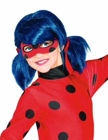 Miraculous Girls Ladybug™ Parykk.Size-One Size Miraculous Girls Ladybug™ Parykk.Size-One Size