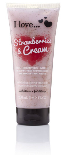 I Love Exfoliating Shower Smoothie Strawberries & Cream 200ml