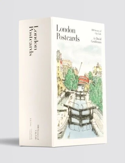 London Postcards Av David Gentleman