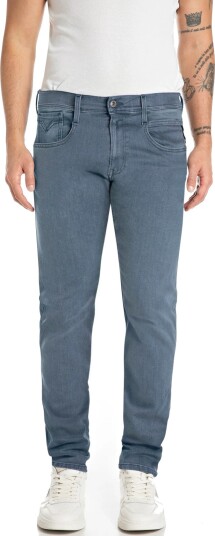 Replay Anbass Slim Hyperflex Eco Plus Sustainable Denim Trousers Blue 32 x 30