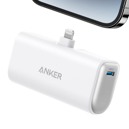 Anker Power Bank 621 12W 5000mAh Hvit Anker Power Bank 621 12W 5000mAh Hvit