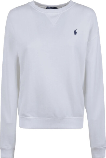 Ralph Lauren Dame Gensere & Hettegensere Hvit M,