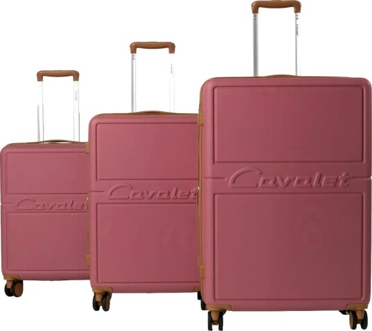 Koffertsett Cavalet Dalby 3-set S/M/L Rosa