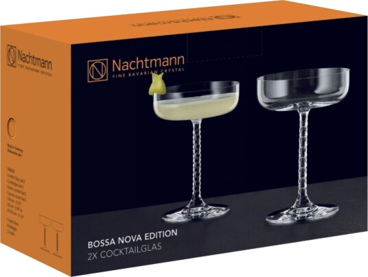 Nachtmann Bossa Nova Cocktail Glass 2 Pack Nude 25.2 CL Nachtmann Bossa Nova Cocktail Glass 2 Pack Nude 25.2 CL