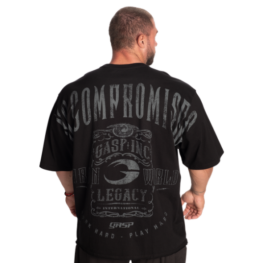 Gasp NC Iron Tee Black / S