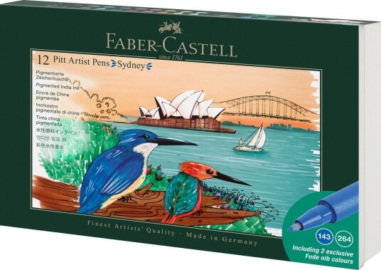 Faber Castell PITT Artist Kunstnertusj Sett Sydney