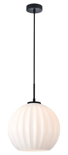 Ms - Belysning Napoli takpendel medium - Svart/Opal
