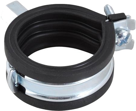 Walraven Ksb1 Rørbøjle 15 18Mm   Elforzinket 1 Skrue Rørbøjle Med Epdm Og M8 Gevind