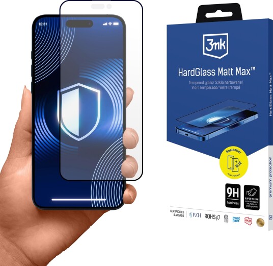 Apple iPhone 15 Pro 3mk HardGlass Matt Max
