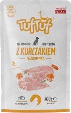 Bult Tuf Tuf Hundegodbiter I Pose Malt & Gulrot Kylling 100 G Bult Tuf Tuf Hundegodbiter I Pose Malt & Gulrot Kylling 100 G