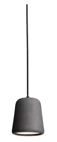 NEW WORKS Material Taklampe Concrete Dark Grey