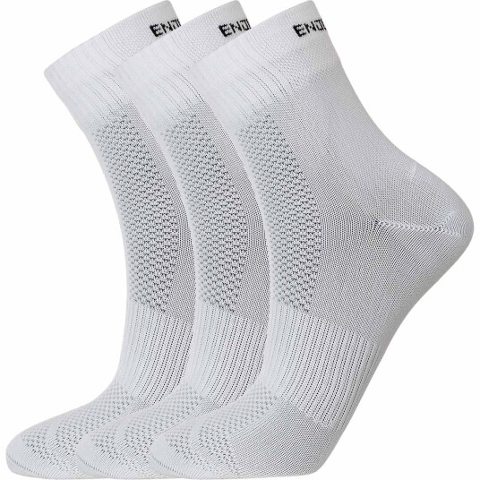 Endurance Dingwall Quarter Tactel Performance Socks 3 Pack White white 39/42